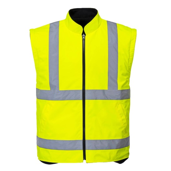 Jacheta vatuita reflectorizanta, 5 in 1, inalta vizibilitate, best seller, Galben si bleumarin Jacheta vatuita reflectorizanta, 5 in 1, inalta vizibilitate, best seller, Galben si bleumarin