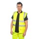 Jacheta vatuita reflectorizanta, 5 in 1, inalta vizibilitate, Galben Jacheta vatuita reflectorizanta, 5 in 1, inalta vizibilitate, Galben