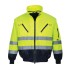 Jacheta vatuita reflectorizanta, 3 in 1, inalta vizibilitate, Quality Portwest [PJ50] Galben si negru