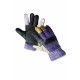 Manusi de protectie mecanica, piele bovina si bumbac, ROBIN Negru Manusi de protectie mecanica, piele bovina si bumbac, ROBIN Negru