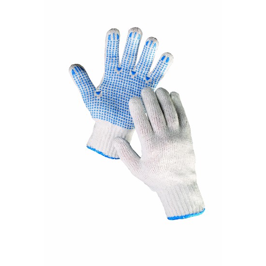 PLOVER Manusi de protectie TC cu picouri PVC PLOVER Manusi de protectie TC cu picouri PVC