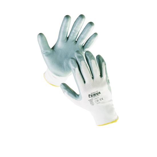 BABBLER Manusi de protectie din nylon,palma nitril BABBLER Manusi de protectie din nylon,palma nitril
