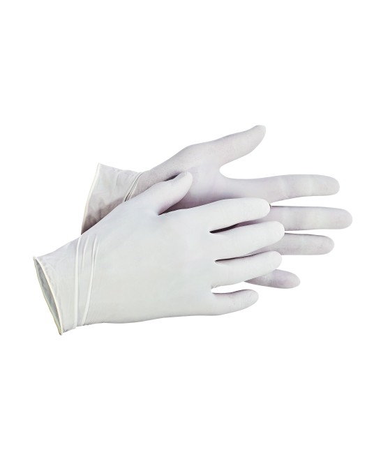Manusi de unica folosinta din latex, pudrate,  100 buc/cutie