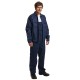 Costum de lucru (salopeta cu pieptar + jacheta), bumbac 240g/m2 Bleumarin Costum de lucru (salopeta cu pieptar + jacheta), bumbac 240g/m2 Bleumarin