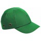Sapca de protectie cu calota interioara plastic, verde Sapca de protectie cu calota interioara plastic, verde