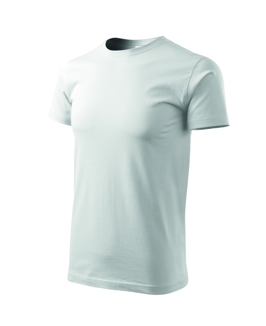 Tricou finisaj cu silicon, bumbac 160g/m2 Malfini Basic 129  Gri deschis