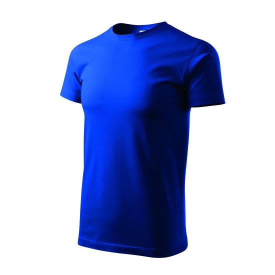 Tricou finisaj cu silicon, bumbac 160g/m2 Malfini Basic 129 Albastru regal Tricou finisaj cu silicon, bumbac 160g/m2 Malfini Basic 129 Albastru regal