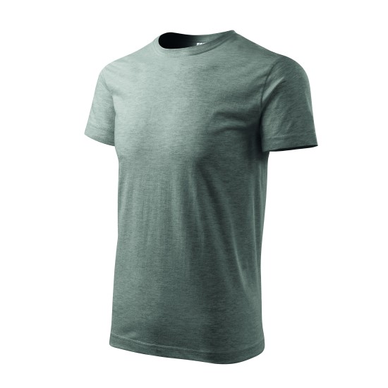 Tricou finisaj cu silicon, bumbac 160g/m2 Malfini Basic 129 Gri inchis