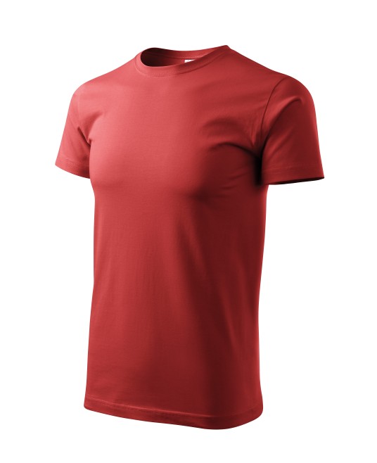 Tricou finisaj cu silicon, bumbac 160g/m2 Malfini Basic 129 Rosu bordo