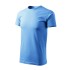 Tricou finisaj cu silicon, bumbac 160g/m2 Malfini Basic 129 Albastru deschis