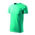 Tricou finisaj cu silicon, bumbac 160g/m2 Malfini Basic 129 Verde smarald