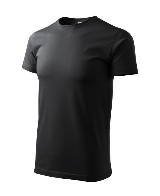 Tricou finisaj cu silicon, bumbac 160g/m2 Malfini Basic 129 Gri ardezie