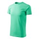 Tricou finisaj cu silicon, bumbac 160g/m2 Malfini Basic 129 Verde menta