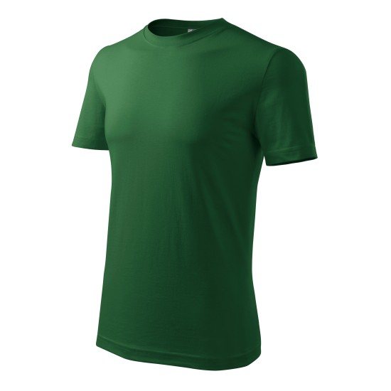 Tricou barbati bumbac 145g/m2  Malfini Classic New 132 verde sticla