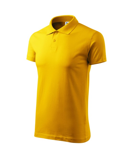 Tricou polo barbati, bumbac 180g/m2, Malfini  Single J.202 Galben