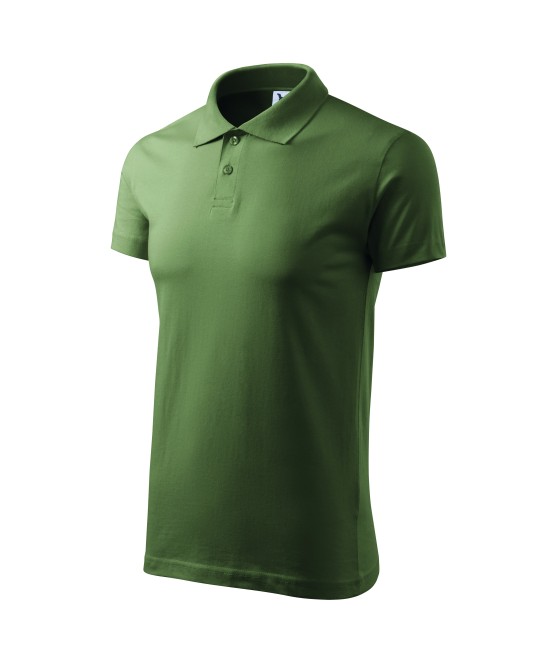 Tricou polo barbati, bumbac 180g/m2, Malfini  Single J.202 Khaki