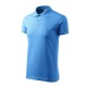 Tricou polo barbati, bumbac 180g/m2, Malfini Single J.202 Albastru deschis Tricou polo barbati, bumbac 180g/m2, Malfini Single J.202 Albastru deschis