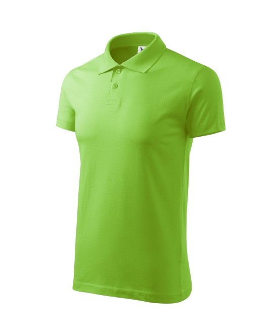 Tricou polo barbati, bumbac 180g/m2, Malfini  Single J.202 Verde mar