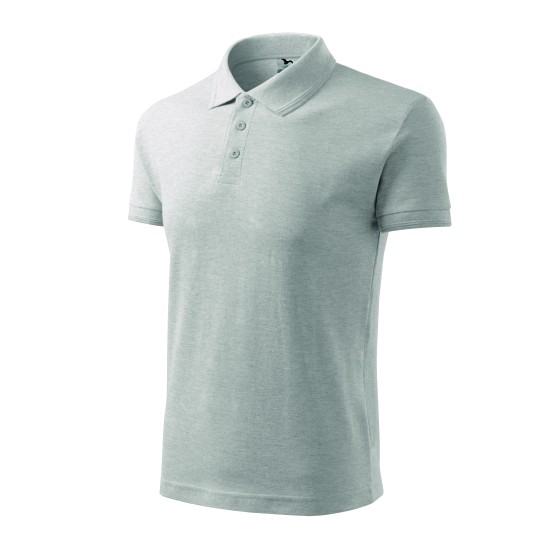 Tricou polo barbati 200g/m2 Malfini Pique Polo 203 Gri deschis