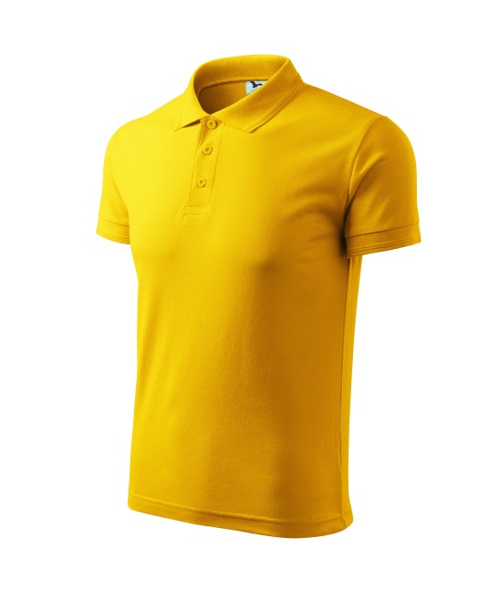 Tricou polo barbati 200g/m2 Malfini Pique Polo 203 Galben