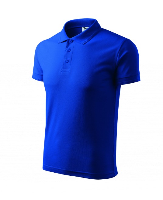 Tricou polo barbati 200g/m2 Malfini Pique Polo 203 Albastru regal