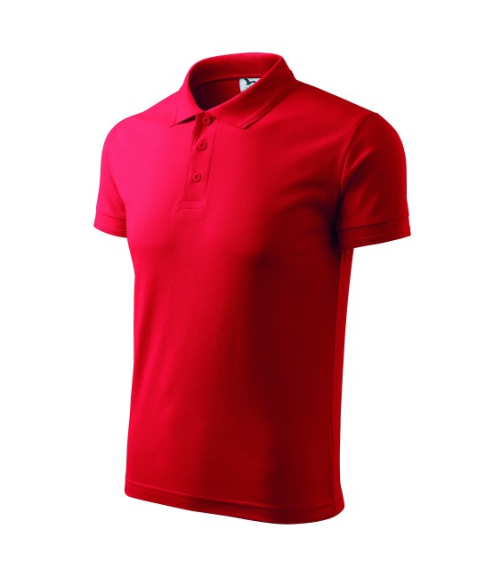 Tricou polo barbati 200g/m2 Malfini Pique Polo 203  Rosu