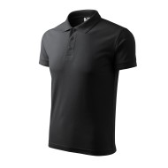 Tricou polo barbati 200g/m2 Malfini Pique Polo 203 Gri ebony