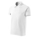 Tricou polo maneca scurta barbati 100% bumbac 170g/m2, Malfini Cotton 212 Alb