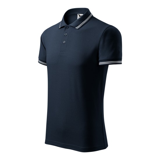 Tricou polo barbati, 200g/m2, Malfini Urban 219 Bleumarin Tricou polo barbati, 200g/m2, Malfini Urban 219 Bleumarin