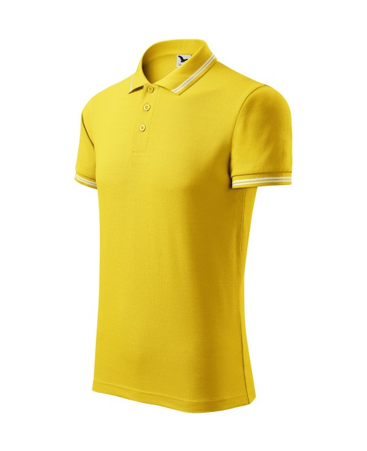Tricou polo barbati, 200g/m2, Malfini Urban 219 Galben
