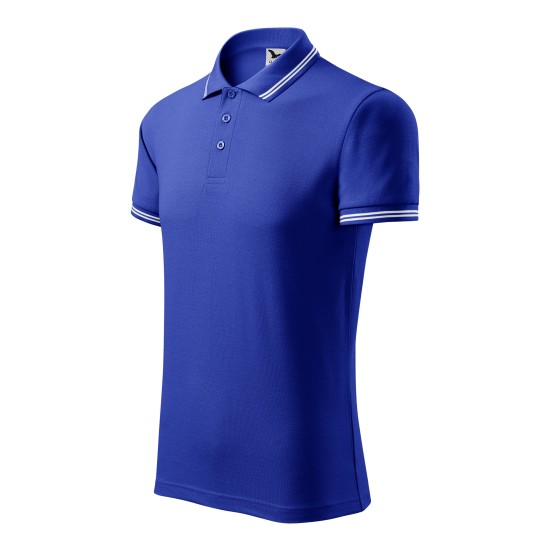 Tricou polo barbati, 200g/m2, Malfini Urban 219 Albastru regal Tricou polo barbati, 200g/m2, Malfini Urban 219 Albastru regal