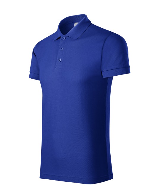 Tricou polo barbati, 170g/m2 Malfini Joy P21 albastru royal