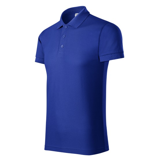 Tricou polo barbati, 170g/m2 Malfini Joy P21 albastru royal