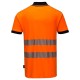 Tricou polo HiVis reflectorizant, 55% bumbac, Portocaliu Neon Tricou polo HiVis reflectorizant, 55% bumbac, Portocaliu Neon