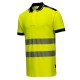 Tricou polo HiVis reflectorizant, calitate premium PW3 [T180] Galben fosforescent