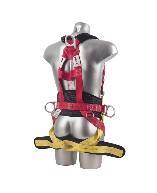 Harnasament Comfort Plus 3 puncte de suspensie [FP18] Rosu