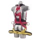 Harnasament Comfort Plus 3 puncte de suspensie  [FP18] Rosu