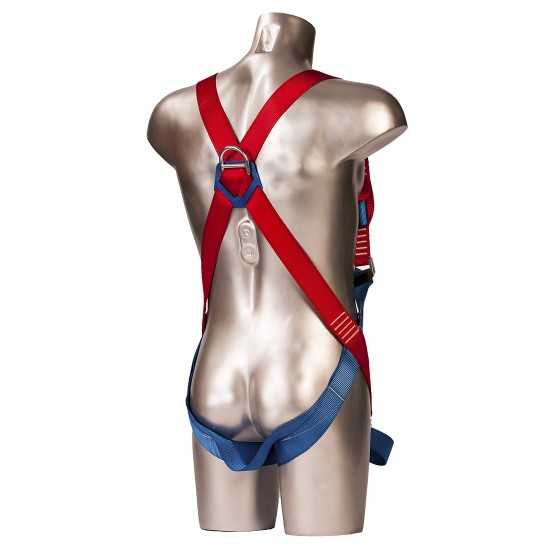 Ham de protectie anticadere in 2 puncte, anterior si posterior [FP13] Rosu
