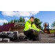 Jacheta vatuita premium HiVis, galben negru Jacheta vatuita premium HiVis, galben negru
