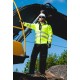 Jacheta vatuita premium HiVis, galben negru Jacheta vatuita premium HiVis, galben negru