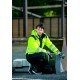 Jacheta vatuita premium HiVis, galben negru Jacheta vatuita premium HiVis, galben negru