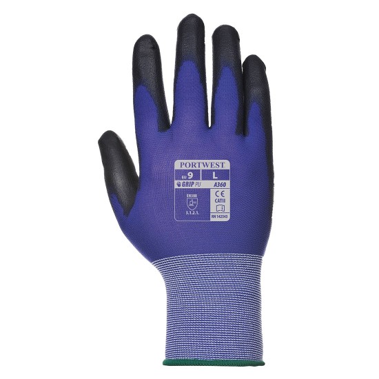 Manusi de protectie Senti-Flex  [A360] Negru si albastru