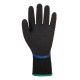 Manusi de protectie termica frig, impermeabile, strat dublu latex [AP01] Negru si albastru