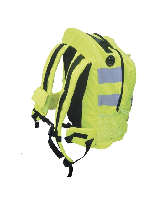 Rucsac cu benzi reflectorizante Hi-Vis [B905] Galben