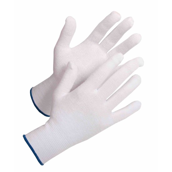 BUSTARD EVO Manusi de protectie bumbac + PVC,alb BUSTARD EVO Manusi de protectie bumbac + PVC,alb