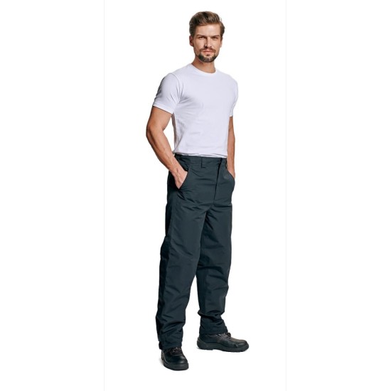 Pantaloni vatuiti, impermeabili, membrana respirabila Negru Pantaloni vatuiti, impermeabili, membrana respirabila Negru