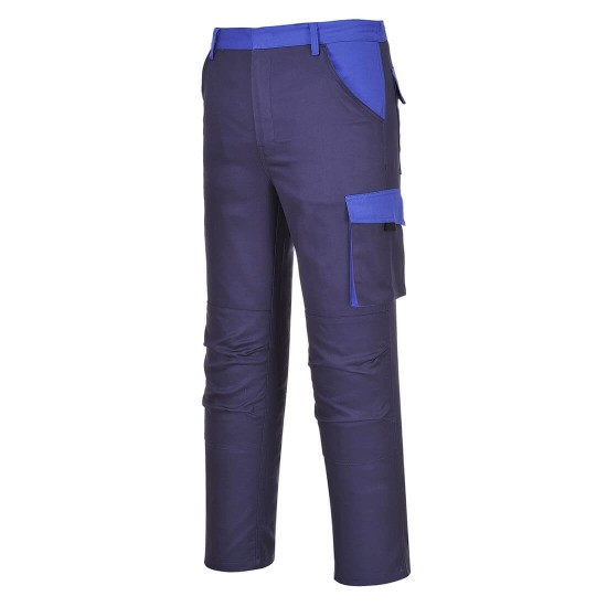Pantaloni de lucru, 100% bumbac, colectia Poznan [CW11] Bleumarin si albastru regal