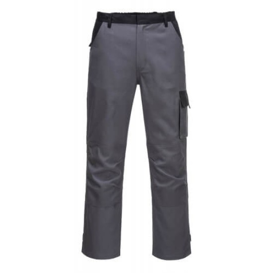 Pantaloni de lucru, 100% bumbac, colectia Poznan [CW11] Gri si negru