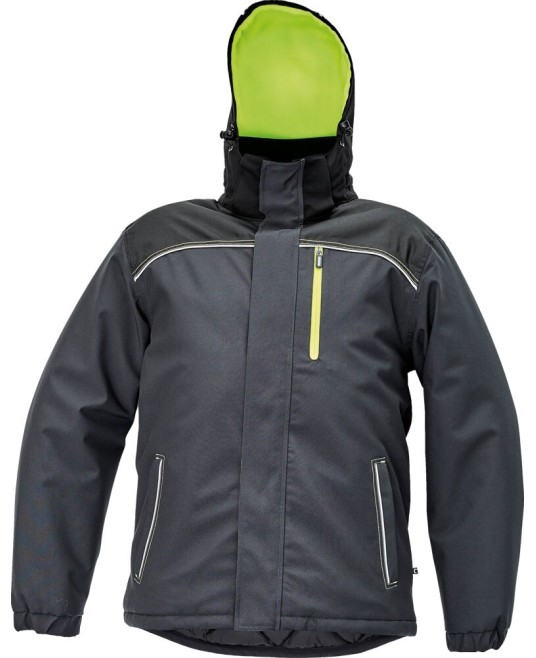 KNOXFIELD WINTER jacheta gri/galben Gri si galben