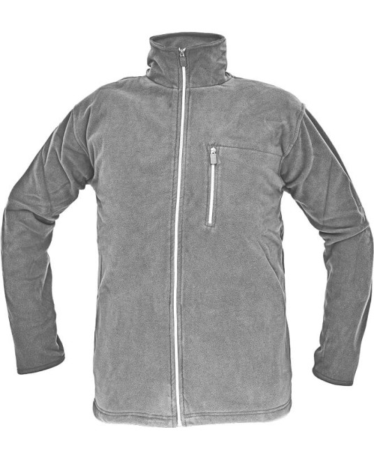 Fleece calduros si rezistent la vant, 280g/m2, gri